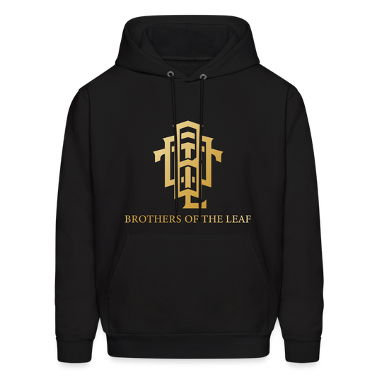 Brothers of the Leaf Monogram Ombre’ Sweatshirt - black